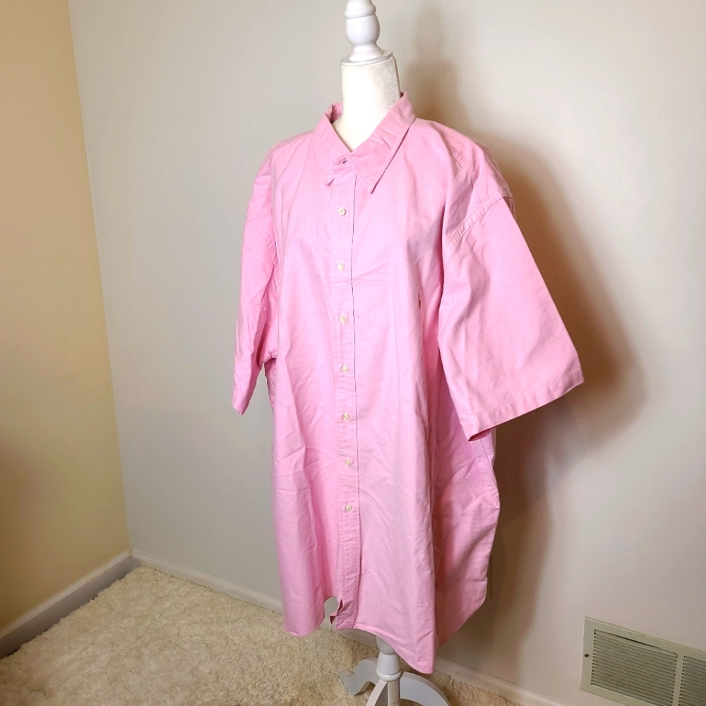 Ralph Lauren Pink Casual Button Down Shirt